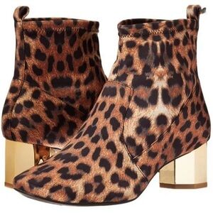 Katy Perry “The Daina” Leopard Print Ankle Boots.